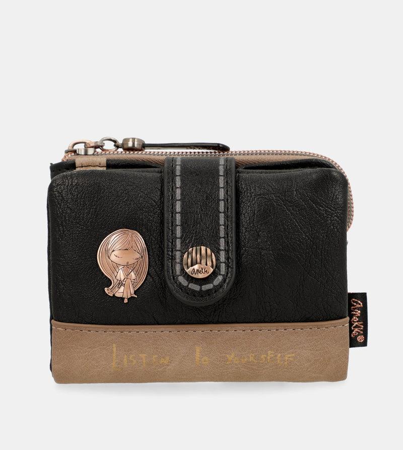 Anekke Shōen Brush small flexible wallet Ofertas de temporada