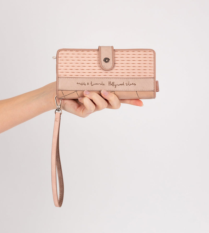 Anekke Studio nude large RFID wallet Ofertas especiales