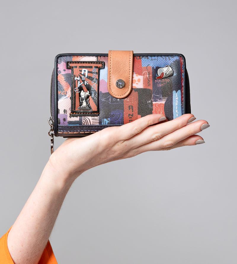 Anekke Medium RFID Wallet Nagare Devoluciones gratuitas