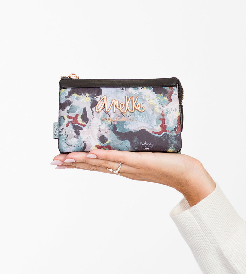 Anekke Nature Woods triple compartment coin purse Outlet