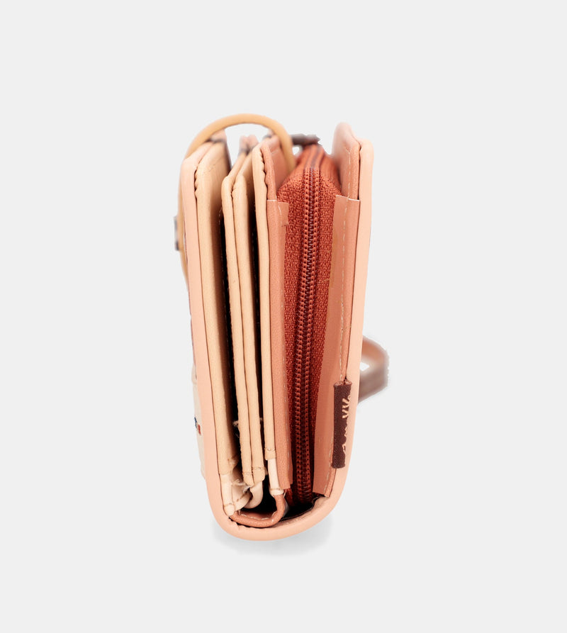 Anekke Tribe large brown RFID wallet Outlet online