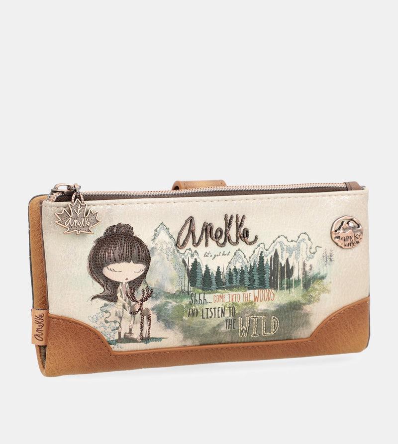 Anekke The Forest wallet with card holder flexible material The Forest Ofertas