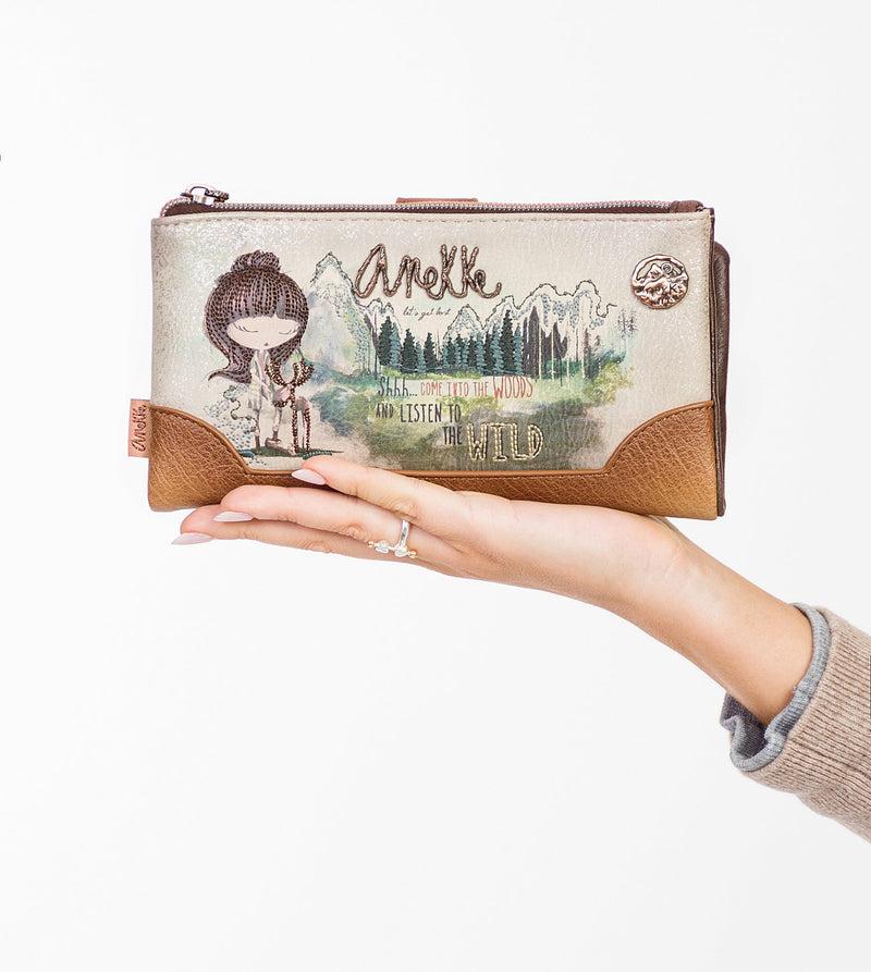 Anekke The Forest wallet with card holder flexible material The Forest Ofertas