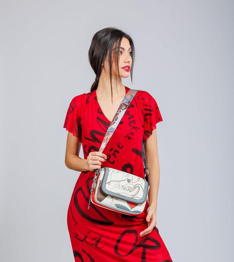 Anekke Oval flap crossbody bag Alma Ventas relámpago