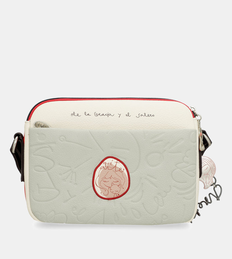 Anekke Oval flap crossbody bag Alma Ventas relámpago