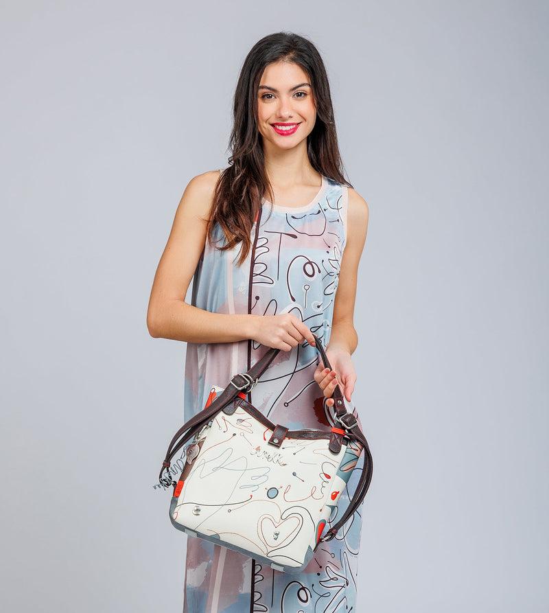 Anekke Convertible shoulder bag into backpack Alma Rebajas online