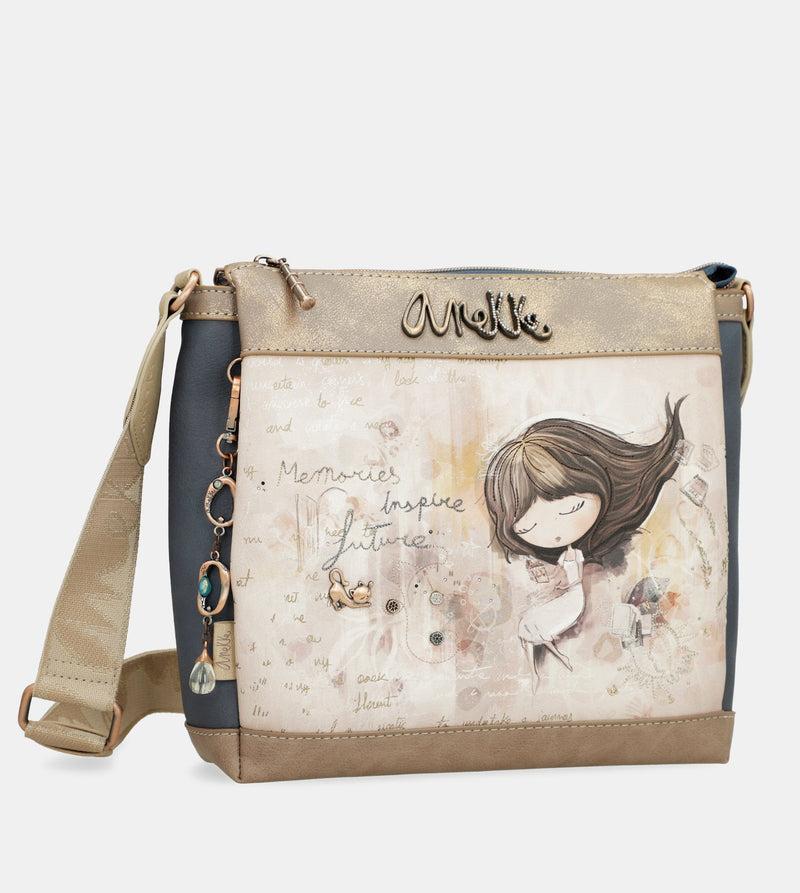 Anekke Crossbody bag with 3 compartments Memories Solo hoy