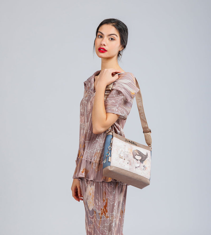 Anekke Crossbody bag with 3 compartments Memories Solo hoy