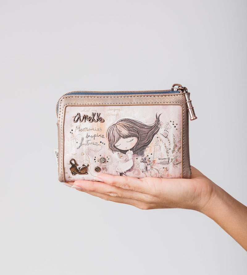 Anekke Medium flexible RFID wallet Memories Oferta exclusiva