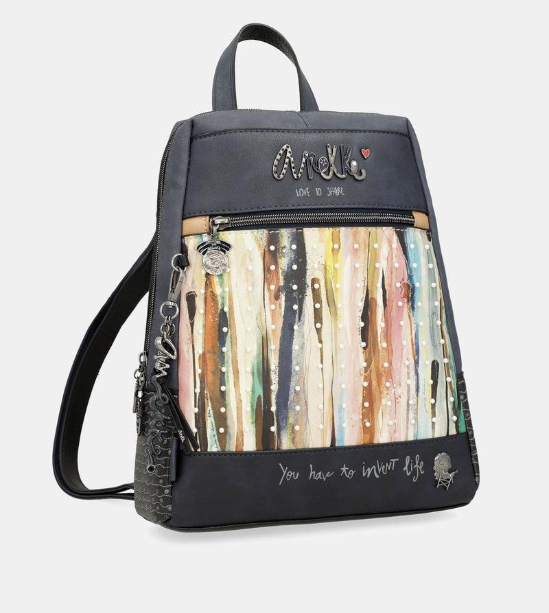 Anekke Studio navy blue pearl backpack Grandes ahorros
