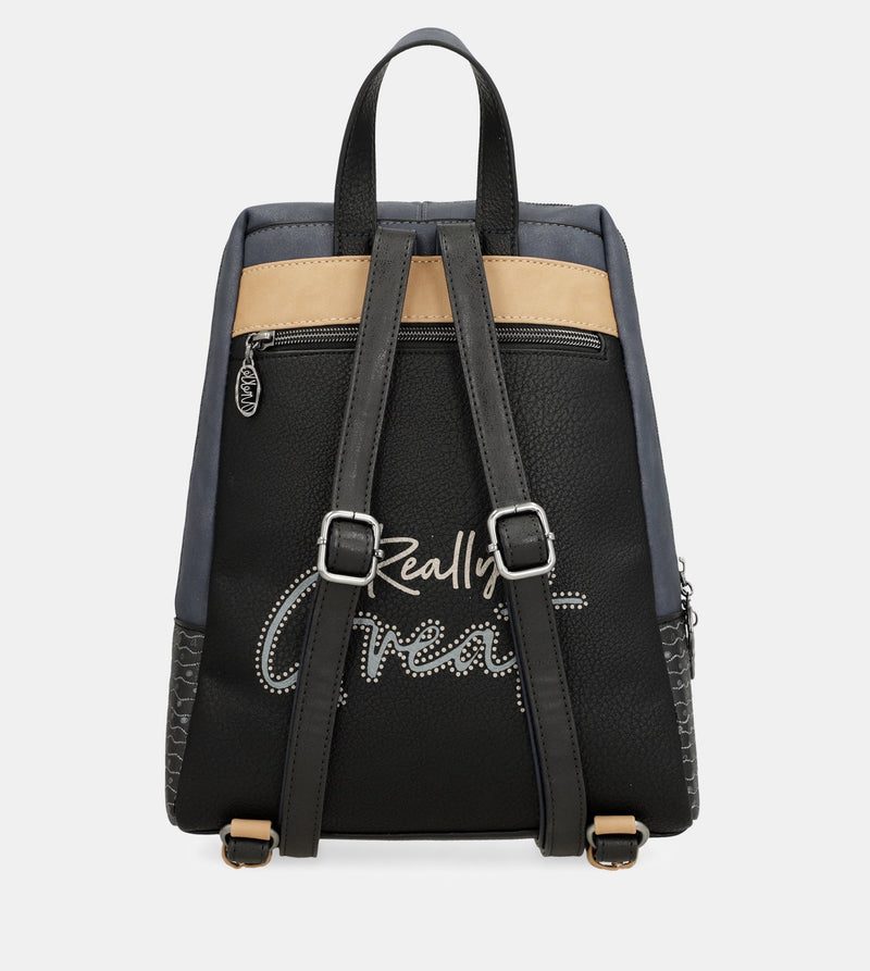Anekke Studio navy blue pearl backpack Grandes ahorros