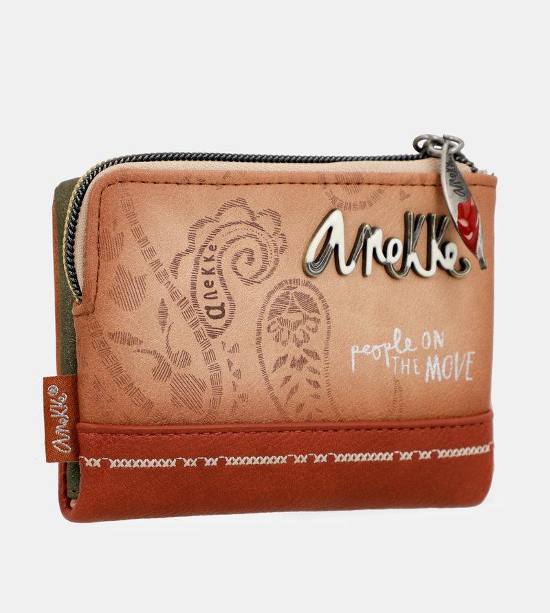 Anekke Flowers small RFID wallet