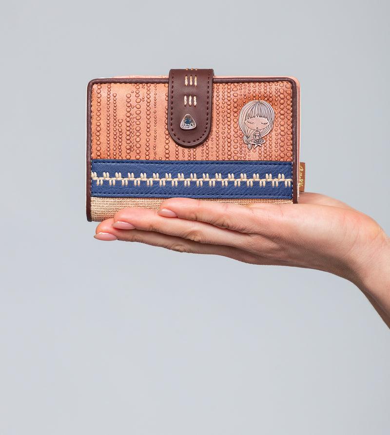 Anekke Tribe medium ethnic print RFID wallet En oferta