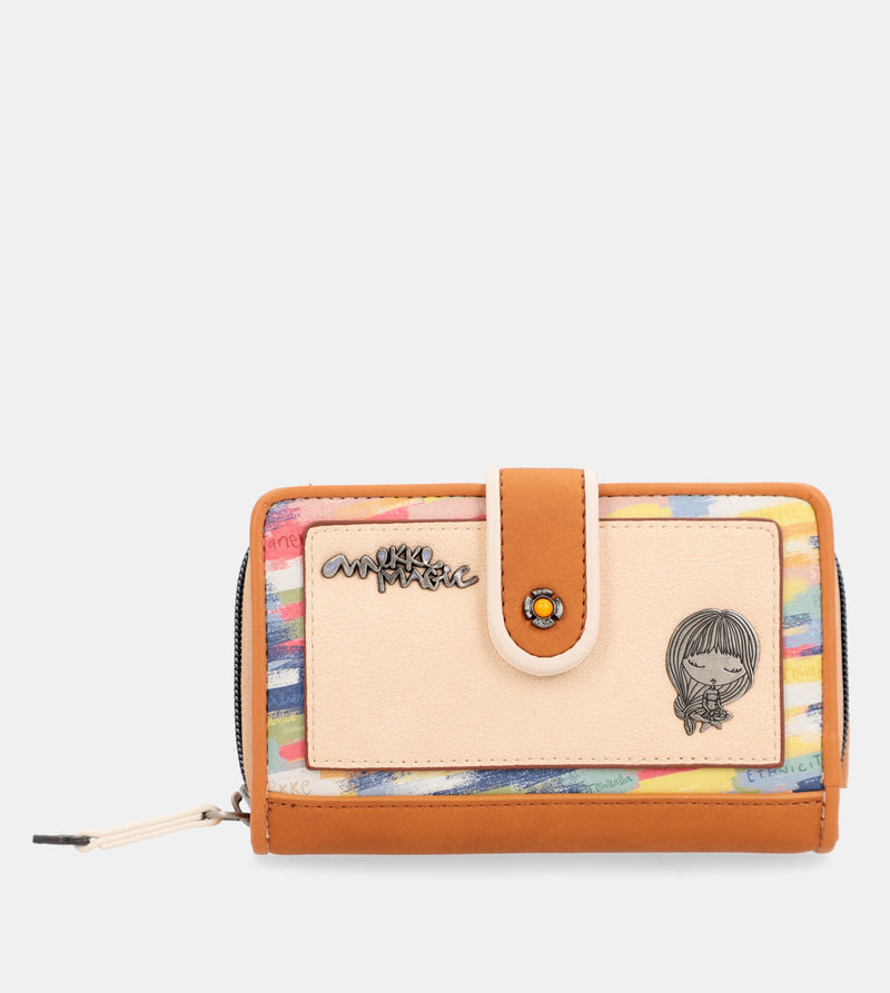 Anekke Magic Souls RFID medium wallet Ventas relámpago