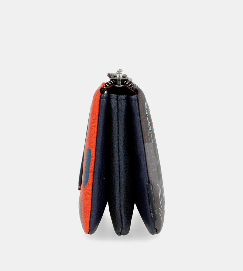 Anekke Contemporary Triple Compartment Wallet Tienda