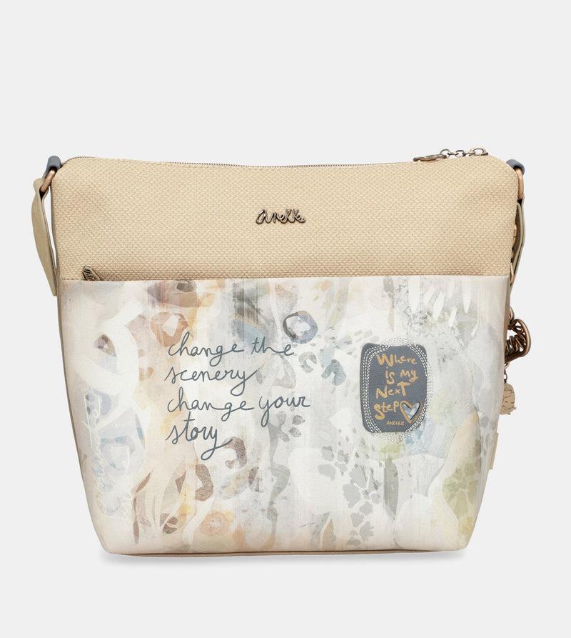 Anekke Large crossbody bag with front pocket Memories Envío gratis