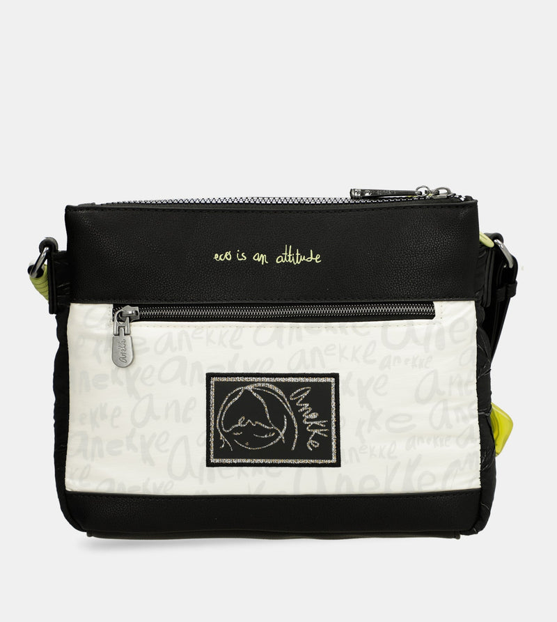 Anekke Printed crossbody bag with 3 compartments Memories Superdescuento