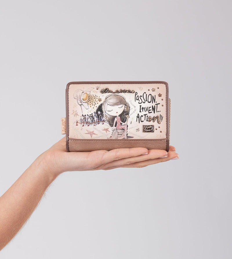 Anekke Hollywood medium RFID wallet Venta caliente