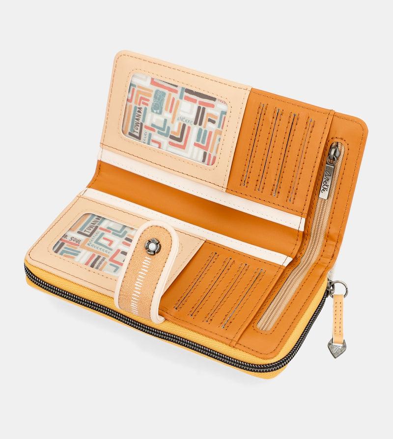 Anekke Magic Souls RFID brown wallet En oferta