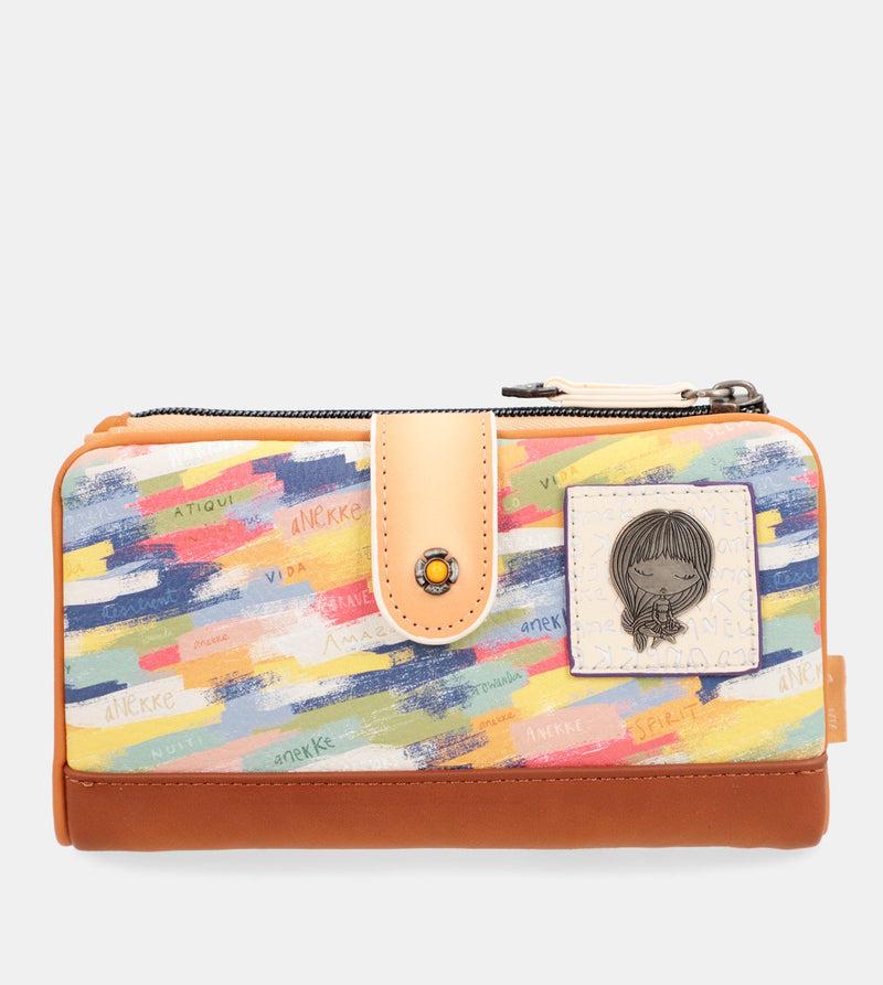 Anekke Magic Souls large flexible RFID wallet Rebajas de fábrica
