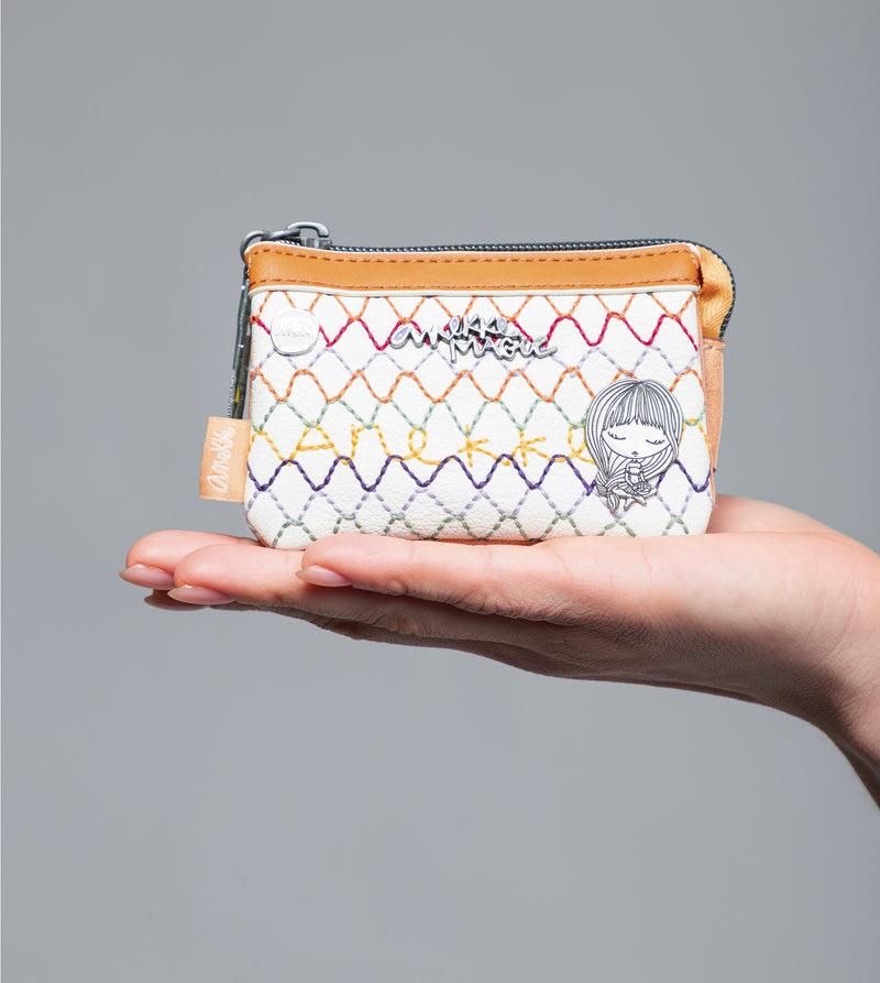 Anekke Magic Souls wallet with 3 compartments Ventas relámpago