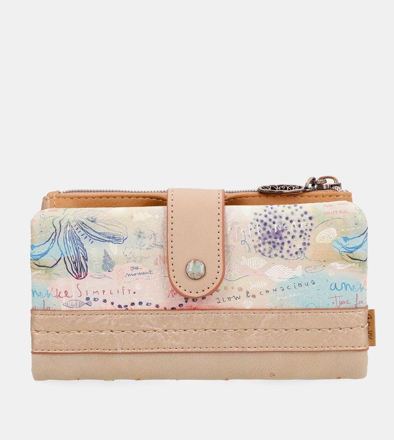 Anekke Slow Life Large flexible wallet ÚLTIMAS EDICIONES