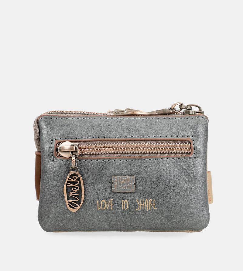 Anekke Hollywood 3-compartment coin purse Promoción trimestral
