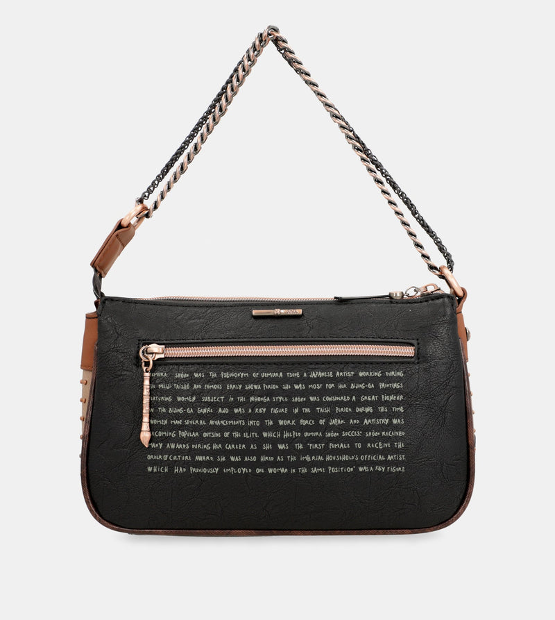 Anekke Shōen metal handle baguette bag Ahorra y exporta