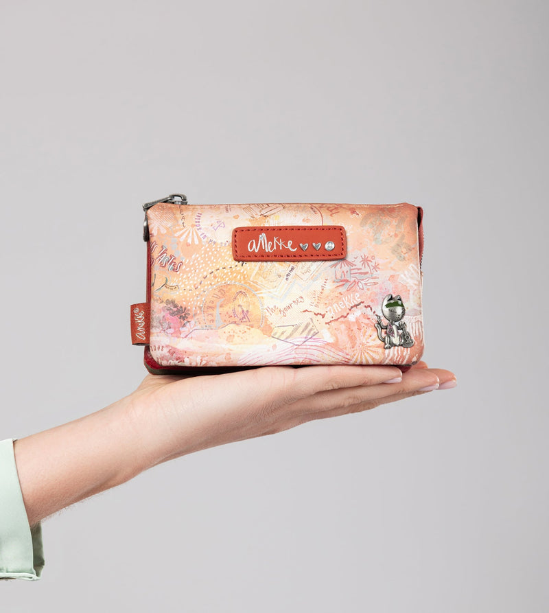 Anekke Flowers 3-compartment coin purse Ofertas
