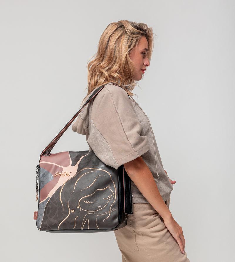 Anekke Heartbeat short handle shoulder bag Mejor oferta