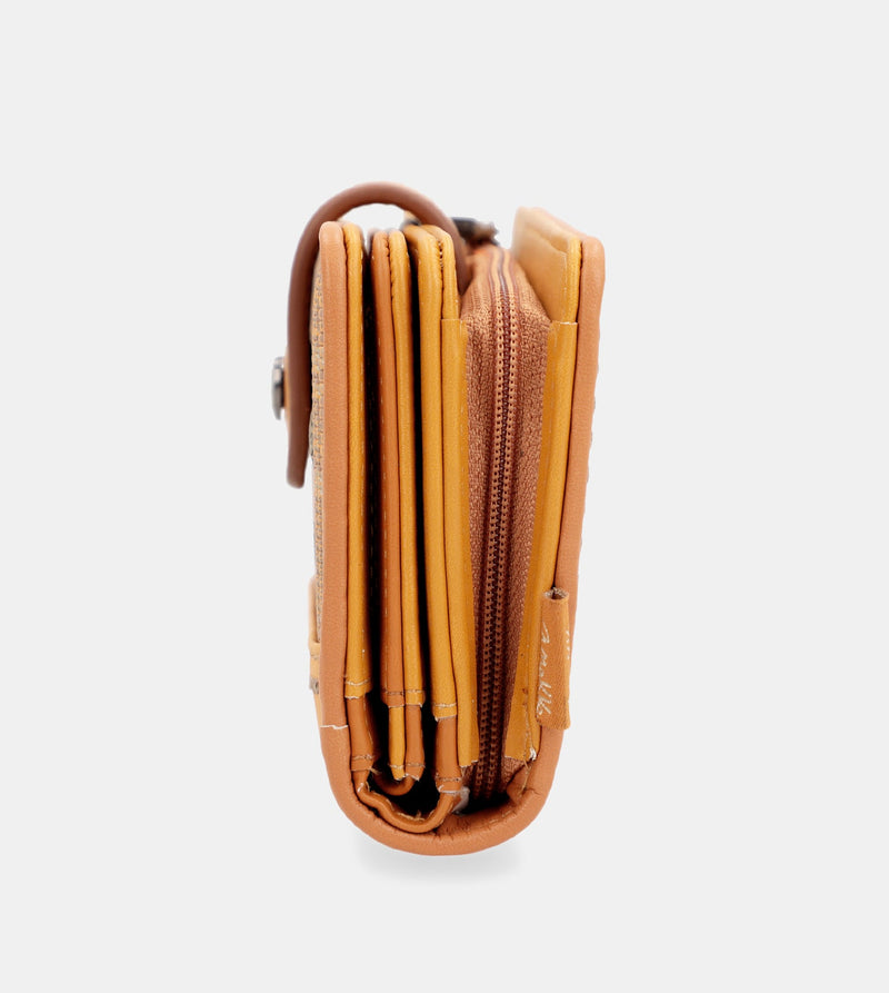 Anekke Nature Pachamama medium RFID wallet ochre ocher Promoción por tiempo limitado