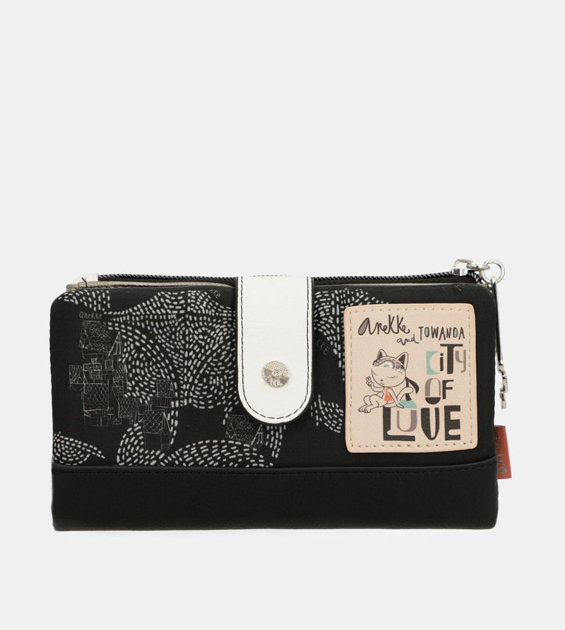 Anekke Nature Sixties large RFID wallet Promoción trimestral
