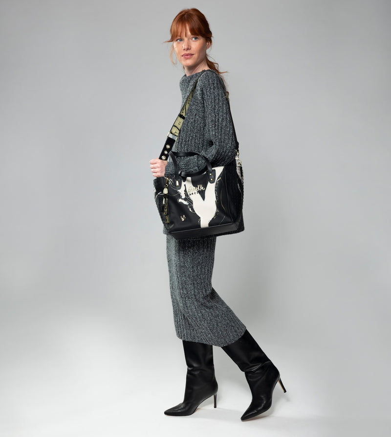 Anekke Large black shopper Nature Shodō En oferta