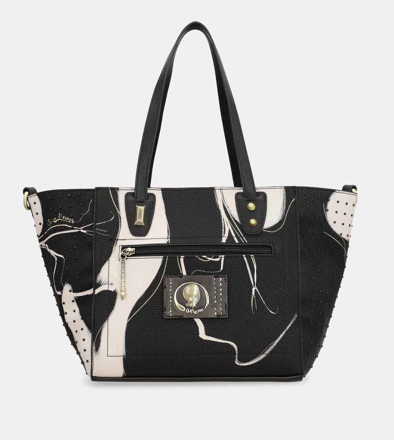 Anekke Large black shopper Nature Shodō En oferta
