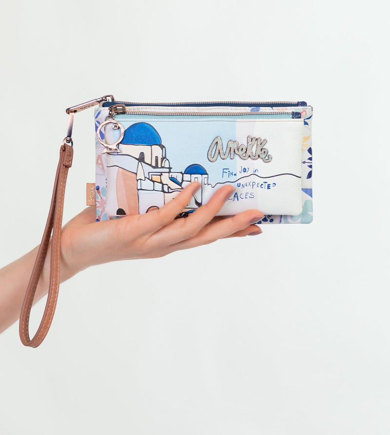 Anekke Sunrise Wallet purse with hand strap Descuento