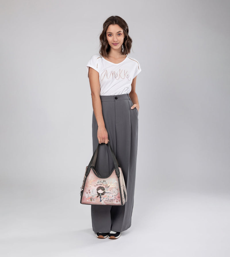 Anekke Peace & Love pink shoulder bag Rebajas top