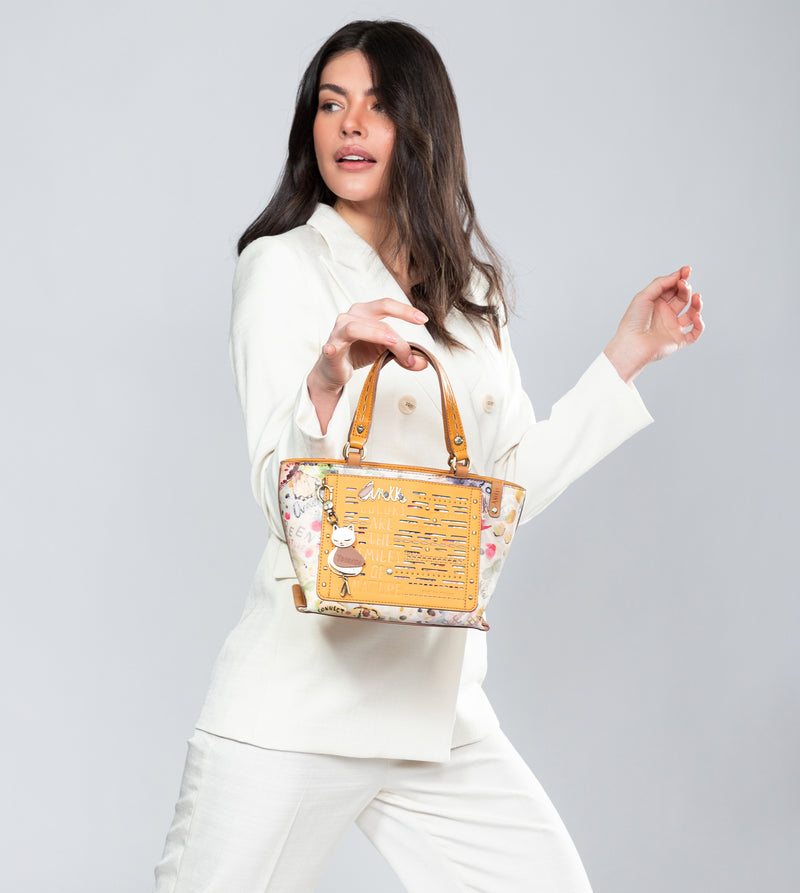 Anekke Nature Pachamama ochre tote bag Envío gratis