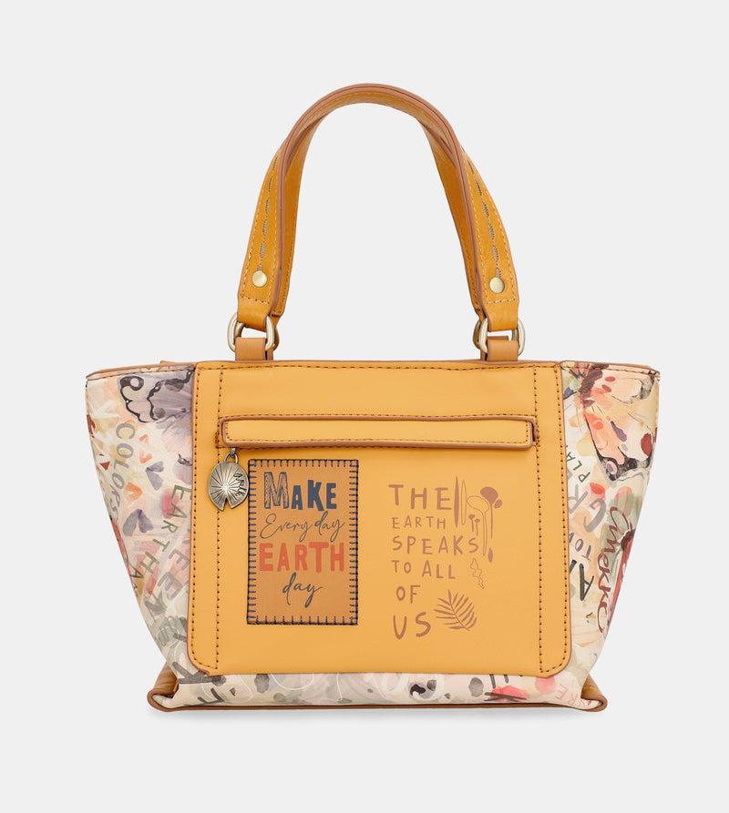 Anekke Nature Pachamama ochre tote bag Envío gratis