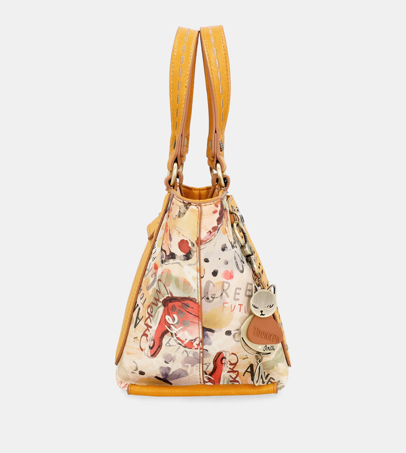 Anekke Nature Pachamama ochre tote bag Envío gratis