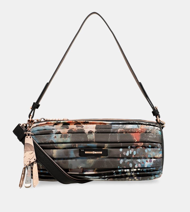 Anekke Shōen Palette pleated cylindrical bag Oferta especial