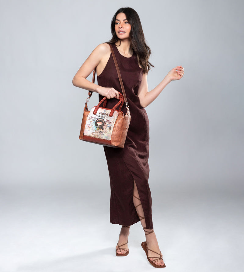 Anekke Menire tote bag with shoulder strap Precio de fábrica