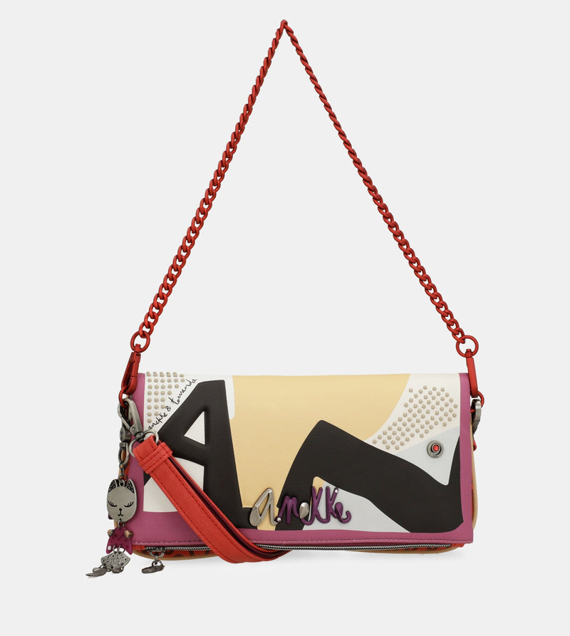 Anekke Fashion crossbody bag with metal handle Promoción trimestral