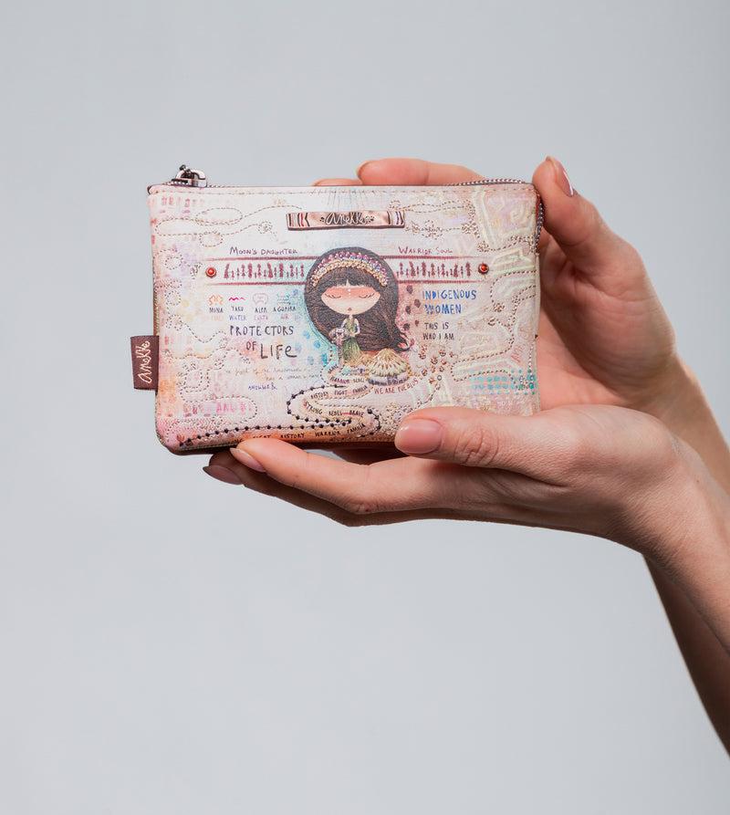 Anekke Menire triple compartment coin purse En oferta