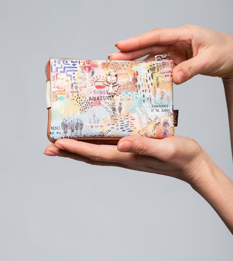 Anekke Menire triple compartment coin purse En oferta