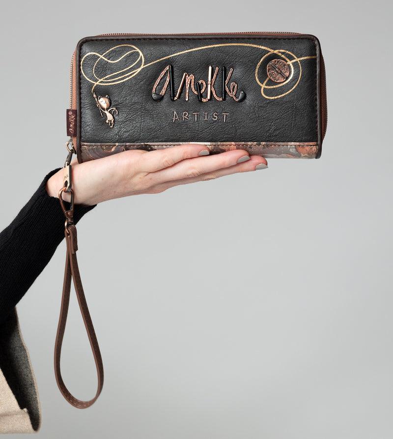 Anekke Shōen Brush Large Wallet Libre de impuestos