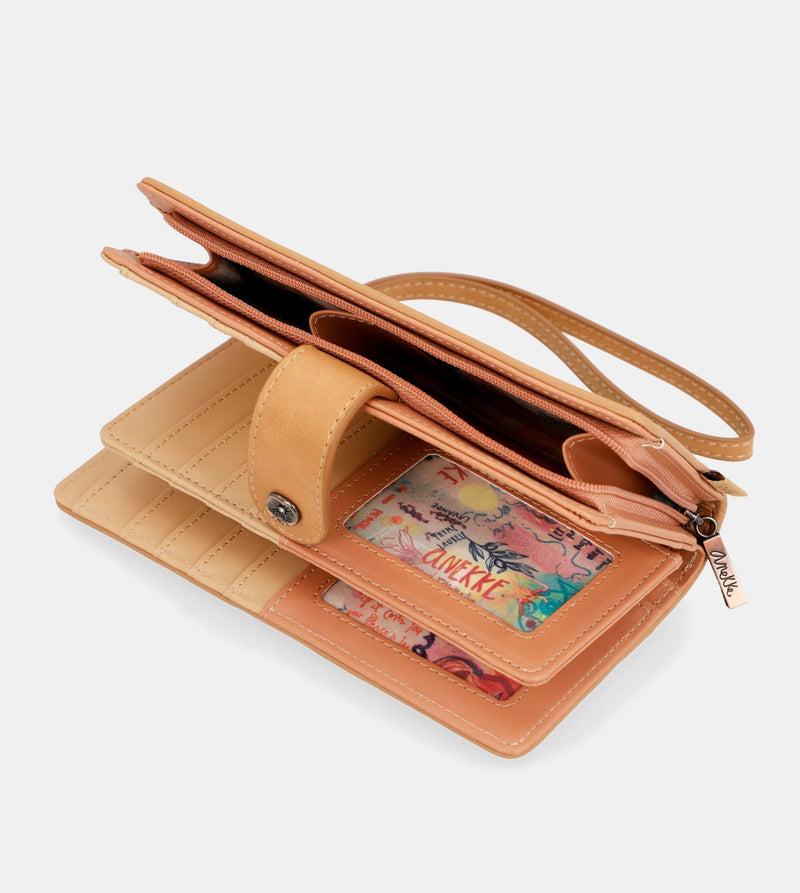 Anekke Coral black Large wallet Descuento por venta flash