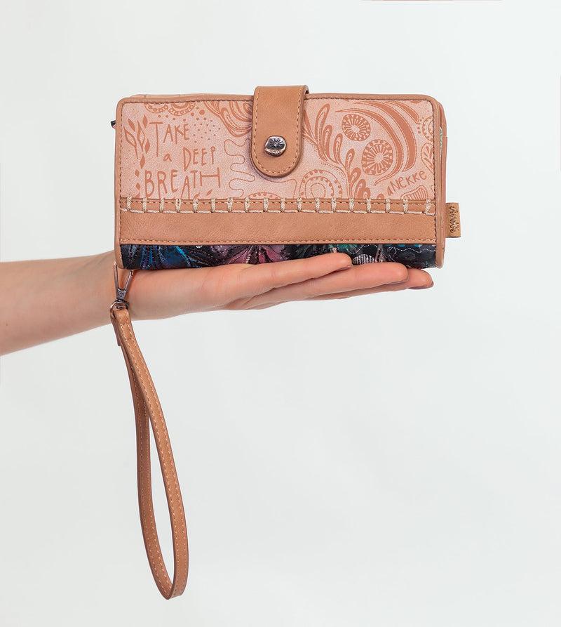 Anekke Coral black Large wallet Descuento por venta flash