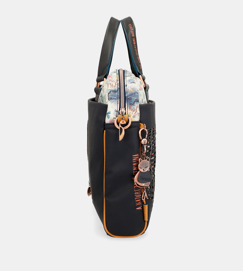 Anekke Nature Pachamama navy blue document holder Venta caliente