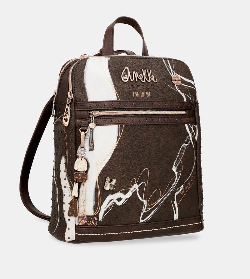 Anekke Nature Shodō 2 compartment backpack brown