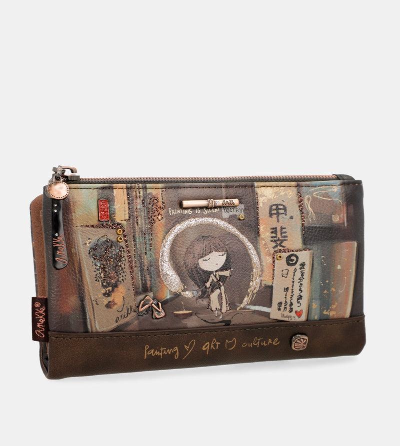 Anekke Shōen Large Flexible RFID Wallet